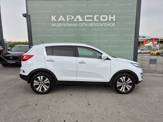 2013 Kia Sportage III, белый, 1265000 рублей, вид 4
