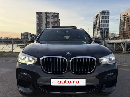 2020 BMW X4 20i II (G02), чёрный, 4850000 рублей, вид 2
