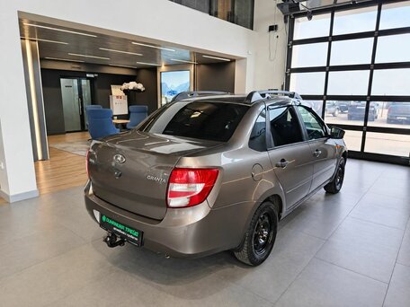 2016 Lada (ВАЗ) Granta I, коричневый, 289000 рублей, вид 4