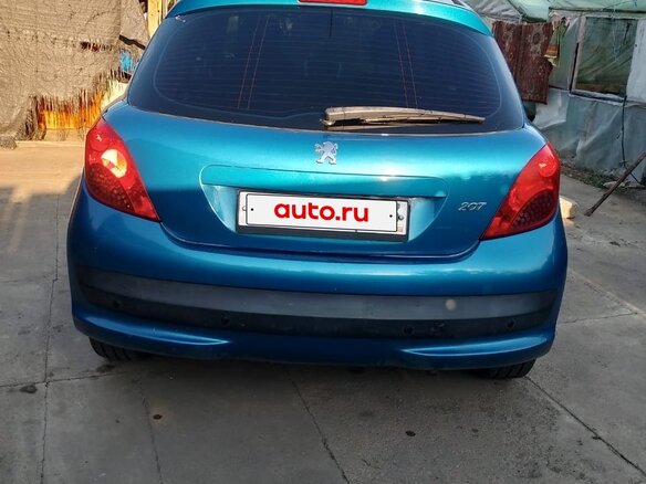 2008 Peugeot 207 I, синий, 390000 рублей