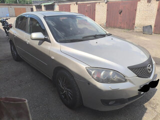 2007 Mazda 3 I (BK) Рестайлинг, серый, 285000 рублей, вид 2