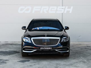 2018 Mercedes-Benz Maybach S-Класс 450 I (X222) Рестайлинг, чёрный, 4800000 рублей, вид 3