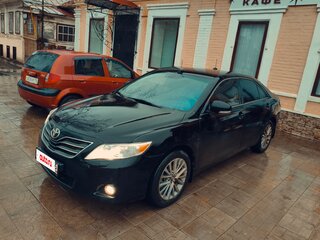 2011 Toyota Camry VI (XV40) Рестайлинг, чёрный, 1150000 рублей, вид 2