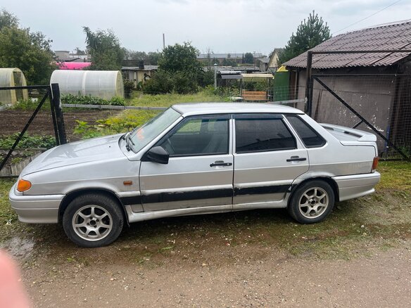 2006 Lada (ВАЗ) 2115, серебристый, 115000 рублей - вид 2