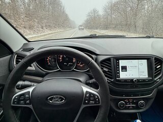 2021 Lada (ВАЗ) Vesta I, чёрный, 1170000 рублей, вид 4