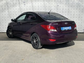 2014 Hyundai Solaris I, фиолетовый, 955000 рублей, вид 5