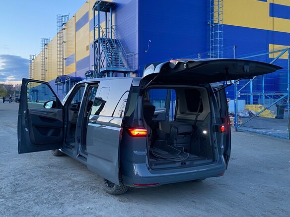 2022 Volkswagen Multivan T7, серый, 5850000 рублей - вид 21