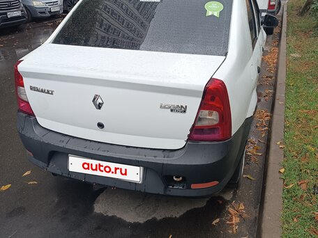 2013 Renault Logan I Рестайлинг, белый, 200000 рублей, вид 2