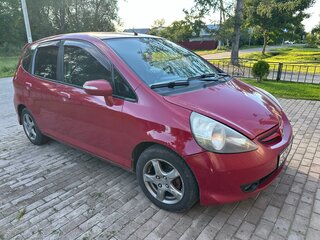 2007 Honda Jazz I Рестайлинг, красный, 470000 рублей, вид 4