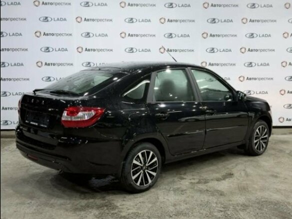 2026 Lada (ВАЗ) Granta I Рестайлинг, чёрный - вид 5