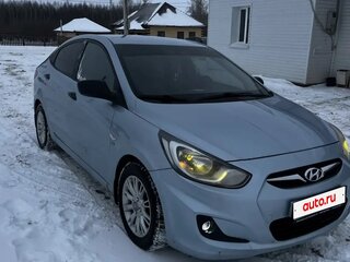 2011 Hyundai Solaris I, голубой, 715000 рублей, вид 3