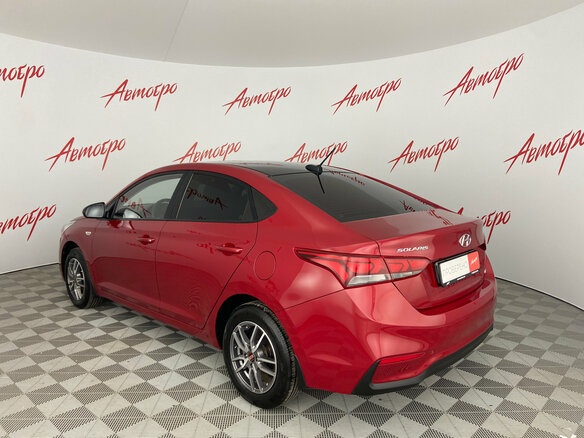 2017 Hyundai Solaris II, красный - вид 2