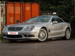 2002 Mercedes-Benz SL-Класс AMG 55 AMG II (R230), серебристый, 4200000 рублей, вид 1