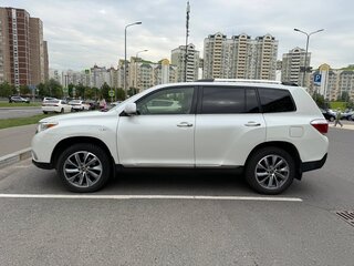 2012 Toyota Highlander II (XU40) Рестайлинг, белый, 1600000 рублей, вид 3