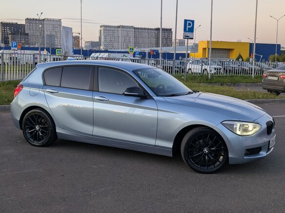 2012 BMW 1 серии 116i II (F20/F21), голубой - вид 5
