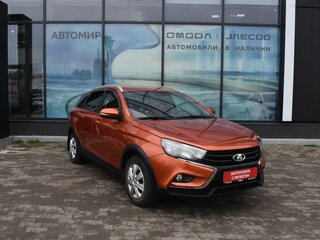 2021 Lada (ВАЗ) Vesta SW Cross I, оранжевый, 1194000 рублей, вид 3
