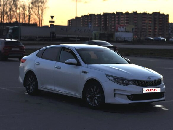 2017 Kia Optima IV, белый, 1299000 рублей - вид 1