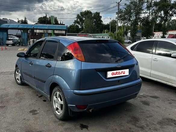 2003 Ford Focus I Рестайлинг, голубой - вид 3