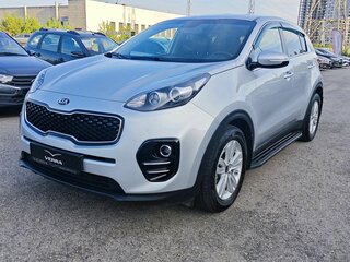 2017 Kia Sportage IV, серебристый, 1500000 рублей, вид 4