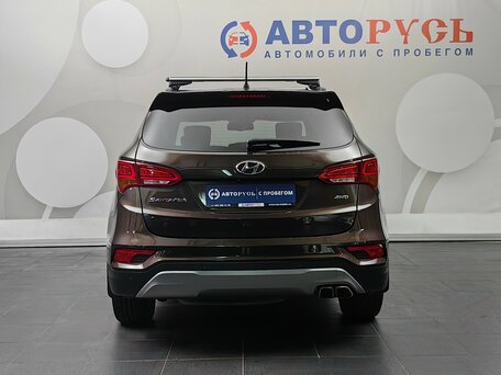 2016 Hyundai Santa Fe III Рестайлинг, коричневый, 1888000 рублей, вид 4