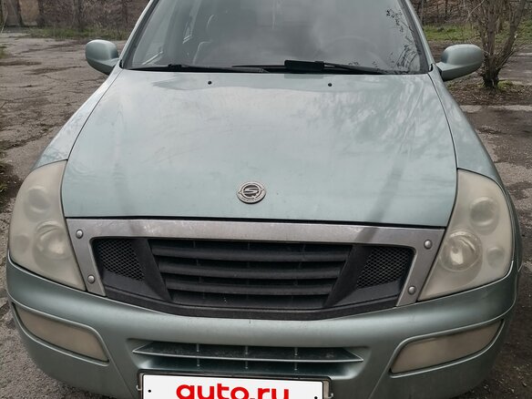 2003 SsangYong Rexton I, серый, 730000 рублей