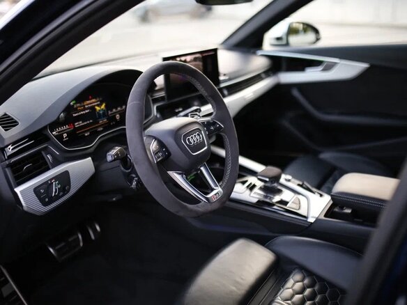 2020 Audi RS 4 IV (B9) Рестайлинг, синий, 5999999 рублей - вид 27