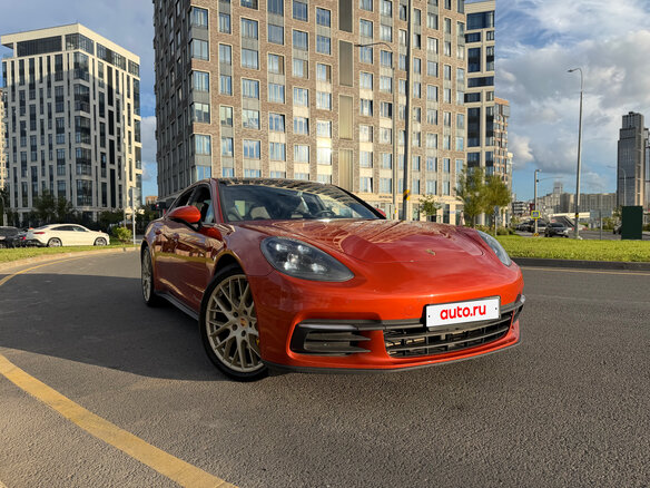 2020 Porsche Panamera 4 II, оранжевый, 8300000 рублей - вид 13