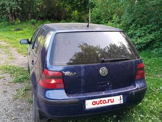 2002 Volkswagen Golf IV, синий, 240000 рублей, вид 5