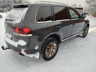 2008 Volkswagen Touareg I Рестайлинг, коричневый, 1170000 рублей, вид 4