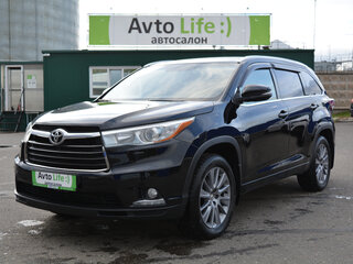 2014 Toyota Highlander III (XU50), чёрный, 2899000 рублей, вид 1