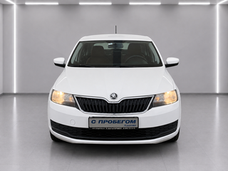 2018 Skoda Rapid I Рестайлинг, белый, 1220000 рублей, вид 2