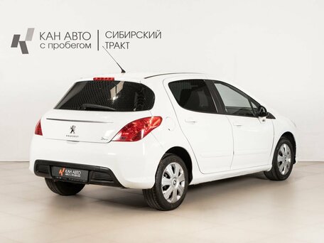 2012 Peugeot 308 I Рестайлинг, белый, 379000 рублей, вид 3