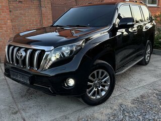 2017 Toyota Land Cruiser Prado 150 Series Рестайлинг 1, чёрный, 3899000 рублей, вид 1