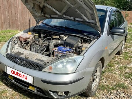 2003 Ford Focus I Рестайлинг, серебристый, 170000 рублей, вид 2