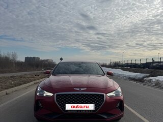 2019 Genesis G70 I, красный, 1750000 рублей, вид 4