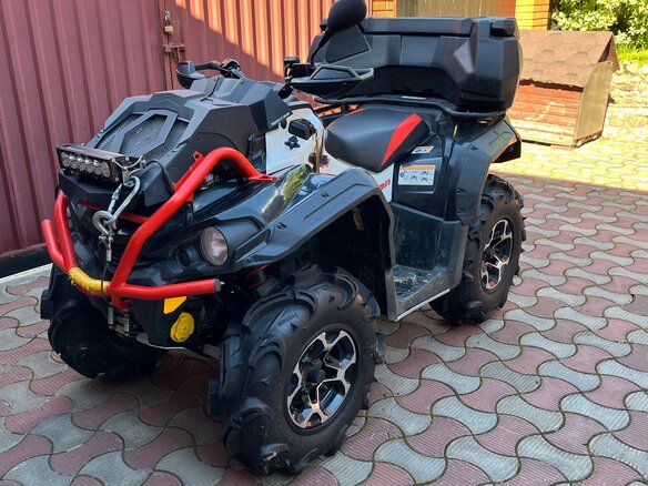 2016 BRP Can-Am Outlander 570, красный, 990000 рублей - вид 11