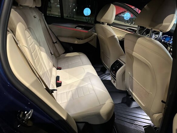 2021 BMW X4 M40i II (G02), синий - вид 16