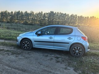2009 Peugeot 207 I Рестайлинг, голубой, 370000 рублей, вид 1
