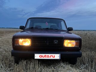 2005 Lada (ВАЗ) 2107, красный, 86000 рублей, вид 2