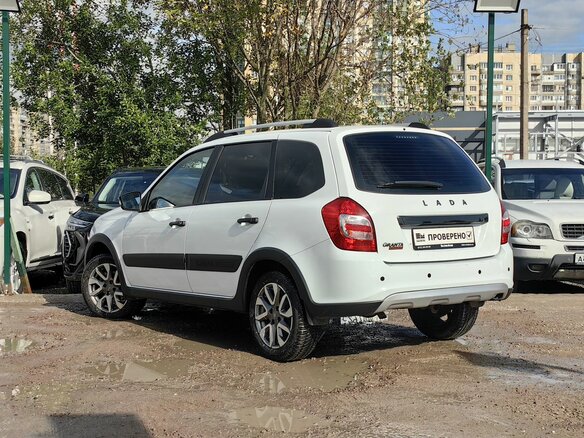 2023 Lada (ВАЗ) Granta Cross I Рестайлинг, белый, 839000 рублей - вид 8