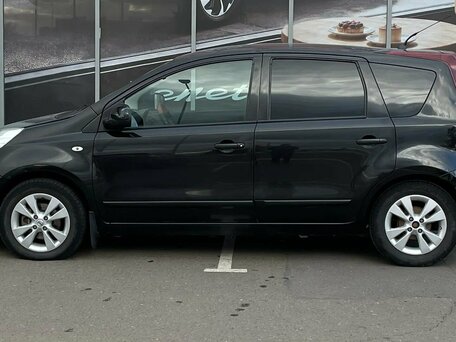 2012 Nissan Note I Рестайлинг, чёрный, 565000 рублей, вид 5