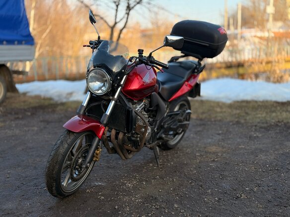 2009 Honda CBF 600, красный, 490000 рублей - вид 1