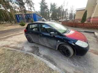 2007 Nissan Tiida I, чёрный, 300000 рублей, вид 3