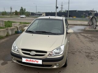 2008 Hyundai Getz I Рестайлинг, бежевый, 440000 рублей, вид 1