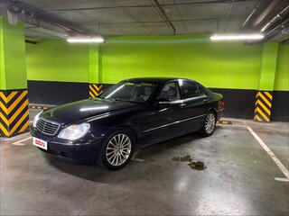 2000 Mercedes-Benz S-Класс 320 IV (W220), синий, 850000 рублей, вид 1