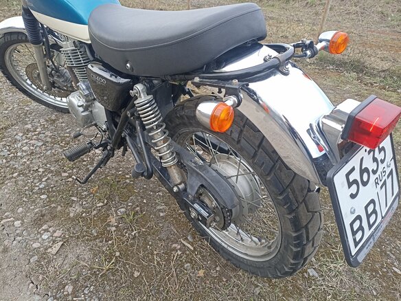 2005 Honda CB 400SS, зелёный, 270000 рублей - вид 5