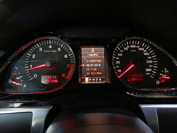 2007 Audi A6 III (C6), чёрный - вид 12