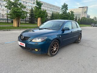 2006 Mazda 3 I (BK) Рестайлинг, синий, 350000 рублей, вид 2
