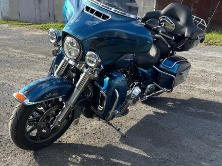 2014 Harley-Davidson Electra Glide, синий, 1205000 рублей, вид 4