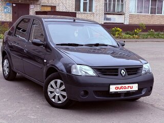 2009 Renault Logan I, серый, 250000 рублей, вид 1
